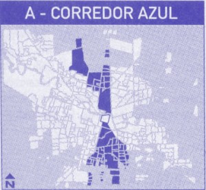 Plano extraído de Nomenclador Cartográfico 2008 de la ciudad de Córdoba.